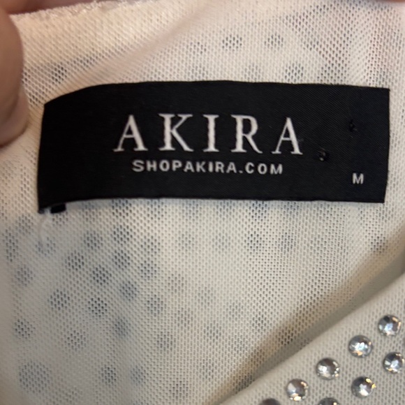 Akira No Caption needed mini rhinestone dress  SZ M - Picture 8 of 13